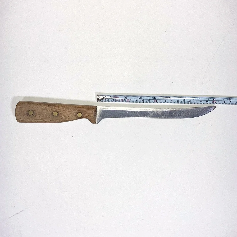 VTG Chicago Cutlery 4 Slot Knife Storage Block 66S, 61S, 100S & Sharpening Steel
